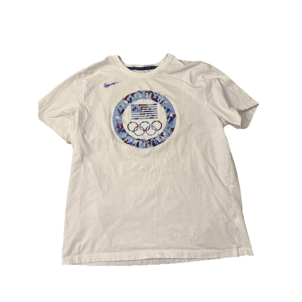 Nike Team USA Shirt Womens XL White Essential Olympic Team